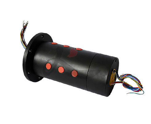 六通路電滑環液壓旋轉接頭電氣液組合